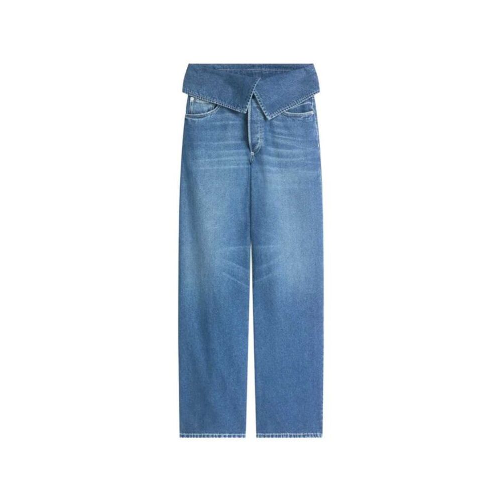 Dries Van Noten Women Folded-Waist Jeans